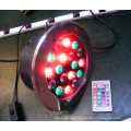 Customized 18w led underground paving light stainless aluminum projecting colorful